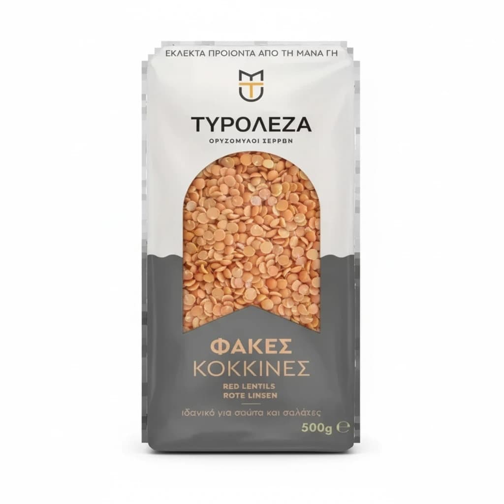Tyroleza Red Lentils, 500g
