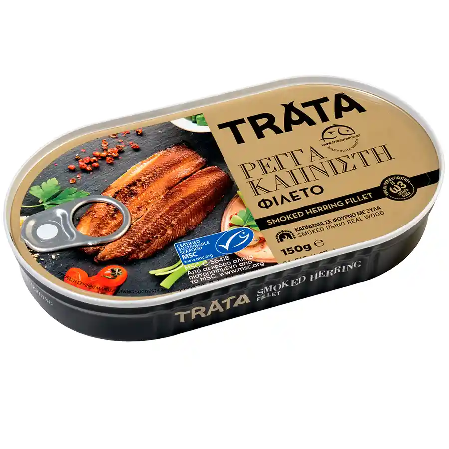 TRATA Smoked Herring Fillet, 150g