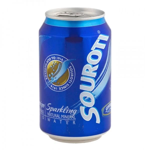 Souroti Sparkling Water, 0,330L