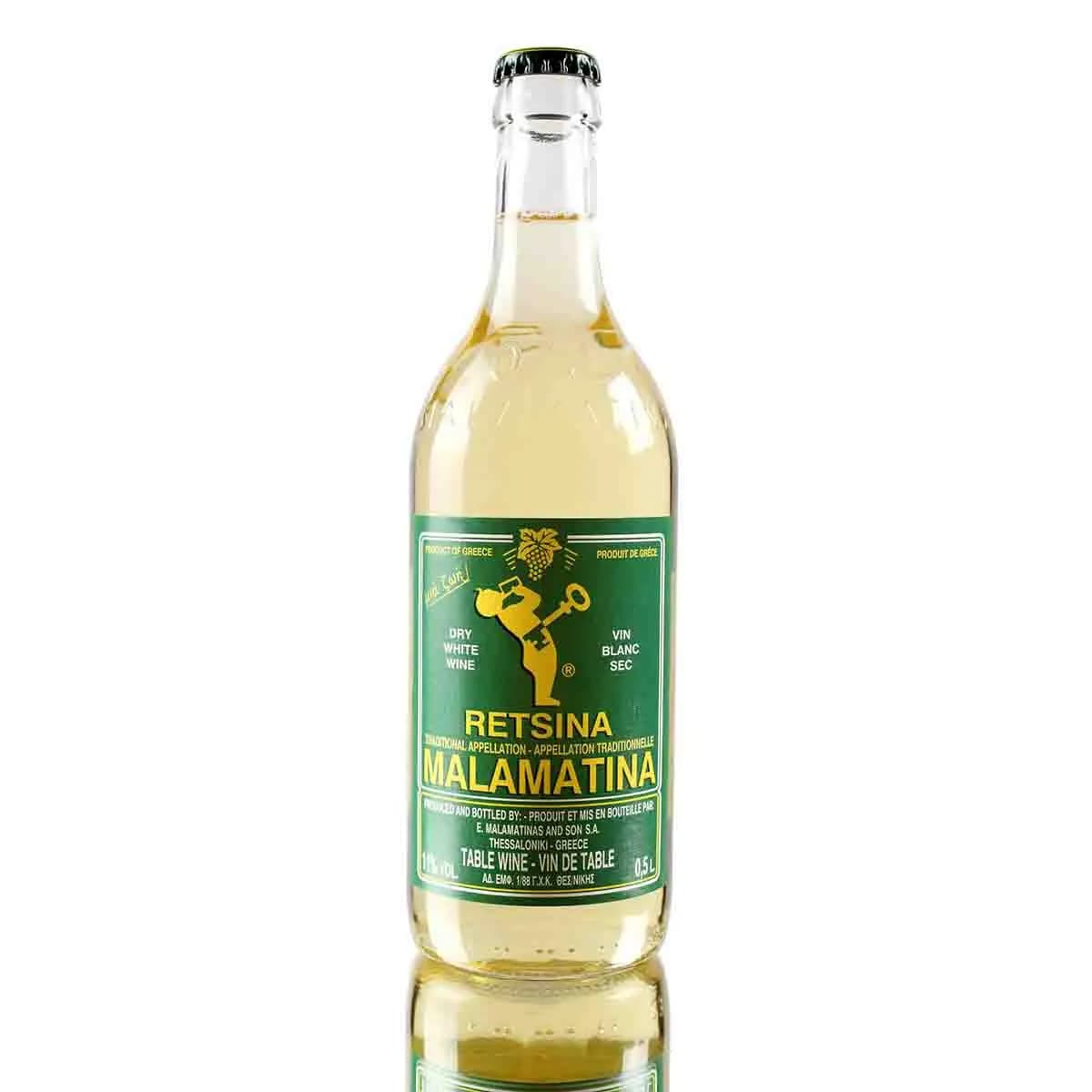 Malamatina Retsina Greek Wine