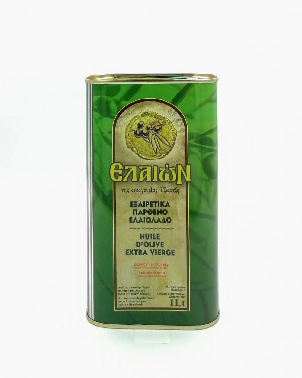 Elaion Extra Virgin Olive Oil, 1L