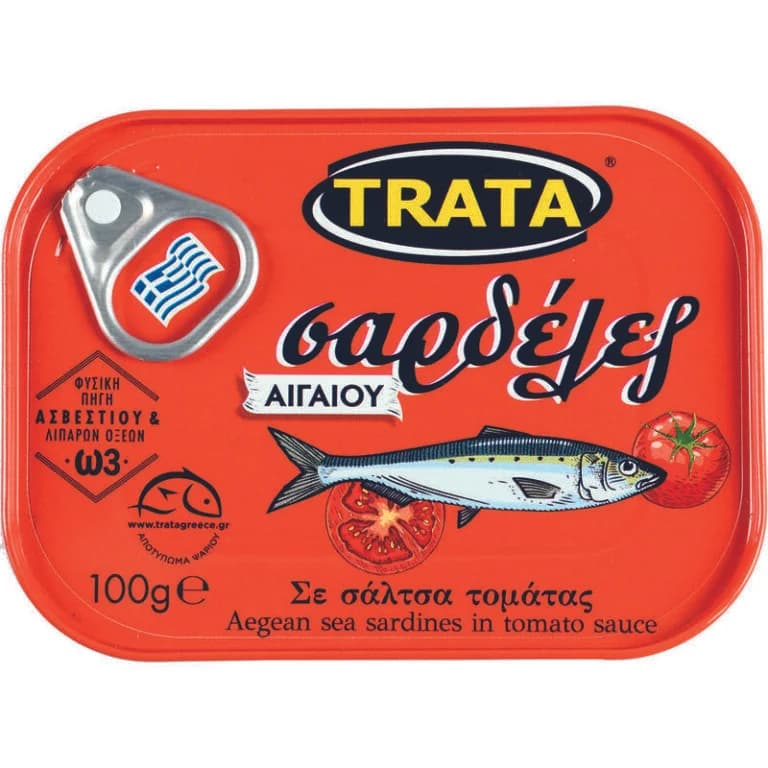TRATA Sardines in Tomato Sauce, 70g