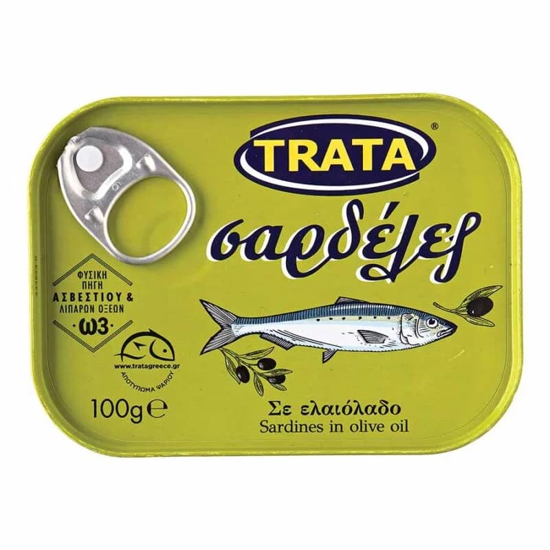 TRATA Sardines in Olive Oil, 70g