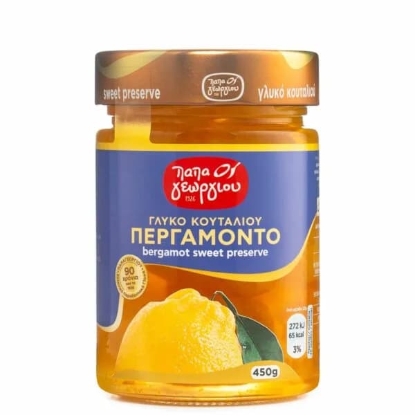 Papageorgiou Bergamot Spoon Sweet, 450g